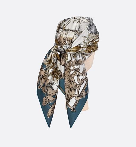 dior la lune scarf|La Force Square Scarf Burgundy Silk Twill .